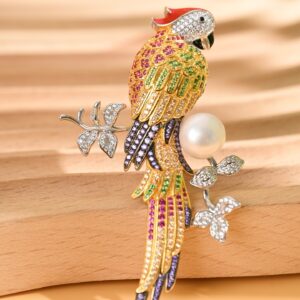 Parrot Brooch