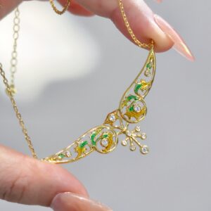 Enchanted Garden Wing Necklace